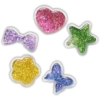 Ciondoli Jibbitz™ Squish che cambiano colore con i raggi UV, confezione da 5