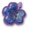 Ciondoli Jibbitz™ Squish Purple Hibiscus