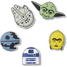 Ciondoli Jibbitz™ Star Wars in confezione da 5