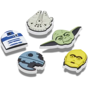Ciondoli Jibbitz™ Star Wars in confezione da 5