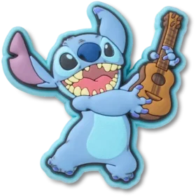 Ciondoli Jibbitz™ Stitch con chitarra