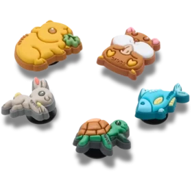 Ciondoli Jibbitz™ Super Pets in confezione da 5