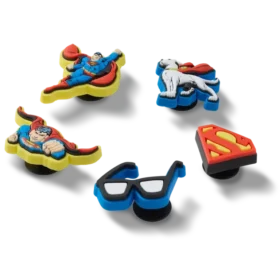 Ciondoli Jibbitz™ Superman, confezione da 5