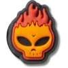 Ciondoli Jibbitz™ Teschio fiammeggiante Ciondoli Jibbitz™ Teschio fiammeggiante