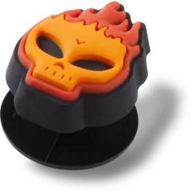 Ciondoli Jibbitz™ Teschio fiammeggiante