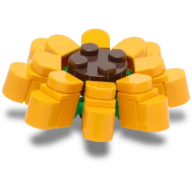 Ciondoli Lego® Jibbitz™ a forma di girasole