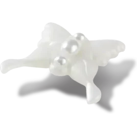 Ciondoli Meta Jelly White Butterfly Jibbitz™