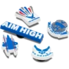 Ciondoli per scarpe Jibbitz™ “Armed Forces Us Air Force” confezione da 5 Ciondoli per scarpe Jibbitz™ “Armed Forces Us Air Force” confezione da 5