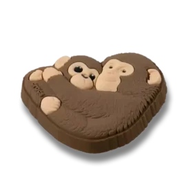 Ciondoli per scarpe Jibbitz “Punch the Monkey & Friends”