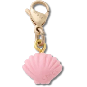 Ciondolo Jibbitz™ a forma di conchiglia rosa