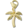 Ciondolo Jibbitz™ a forma di palma dorata