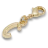 Ciondolo Jibbitz™ con la lettera C dorata