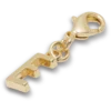 Ciondolo Jibbitz™ con la lettera E dorata