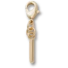 Ciondolo Jibbitz™ con la lettera I in oro
