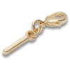 Ciondolo Jibbitz™ con la lettera I in oro