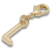 Ciondolo Jibbitz™ con la lettera L dorata