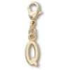 Ciondolo Jibbitz™ con la lettera Q dorata