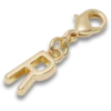 Ciondolo Jibbitz™ con la lettera R dorata