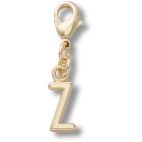 Ciondolo Jibbitz™ con la lettera Z dorata