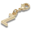 Ciondolo Jibbitz™ con la lettera Z dorata