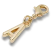 Ciondolo Jibbitz™ con lettera “A” dorata