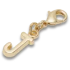 Ciondolo Jibbitz™ con lettera J dorata