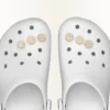 Ciondolo Jibbitz per scarpe con la lettera X dorata Ciondolo Jibbitz per scarpe con la lettera X dorata