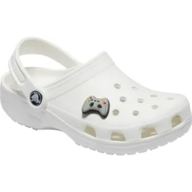 Ciondolo per scarpe Jibbitz™ a forma di controller da gioco grigio