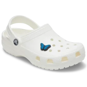 Ciondolo per scarpe Jibbitz™ a forma di farfalla blu Ciondolo per scarpe Jibbitz™ a forma di farfalla blu