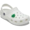 Ciondolo per scarpe Jibbitz a forma di foglia di canapa Ciondolo per scarpe Jibbitz a forma di foglia di canapa