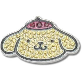 Ciondolo per scarpe Jibbitz™ “B’pompompurin” con cristalli Swarovski®