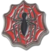 Ciondolo per scarpe Jibbitz™ con logo Spider-Man e ragnatela in rilievo