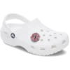 Ciondolo per scarpe Jibbitz™ con logo Spider-Man e ragnatela in rilievo