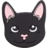 Ciondolo per scarpe Jibbitz™ Gatto nero