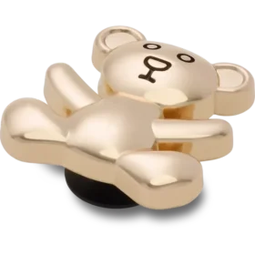 Ciondolo per scarpe Jibbitz™ Orsacchiotto dorato Ciondolo per scarpe Jibbitz™ Orsacchiotto dorato