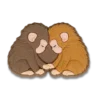 Ciondolo per scarpe Jibbitz “Punch the Monkey and His Bestie” Ciondolo per scarpe Jibbitz “Punch the Monkey and His Bestie”
