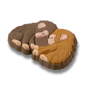 Ciondolo per scarpe Jibbitz “Punch the Monkey and His Bestie”