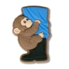 Ciondolo per scarpe Jibbitz “Punch the Monkey & Zookeeper” Ciondolo per scarpe Jibbitz “Punch the Monkey & Zookeeper”