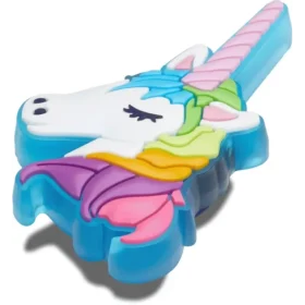 Ciondolo per scarpe Jibbitz™ “Unicorno luminoso”