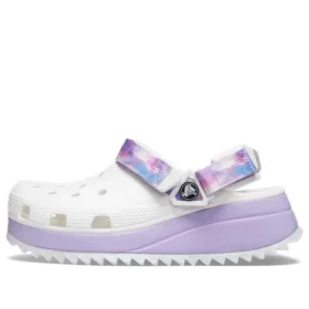 Classic Casual Unisex White Purple Sandali “White Purple”