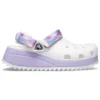 Classic Casual Unisex White Purple Sandali “White Purple”