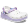 Classic Casual Unisex White Purple Sandali “White Purple”