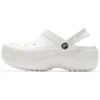 Classic Clog Clouds – Scarpe da spiaggia retrò – Bianco