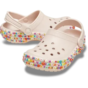 Classic Clog con fascia di perline K
