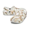Classic Clog con stampa mimetica da spiaggia “White Camouflage”