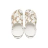 Classic Clog con stampa mimetica da spiaggia “White Camouflage”