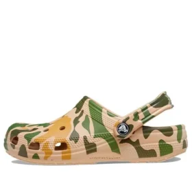 Classic Clog con stampa mimetica “Verde kaki”