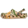 Classic Clog con stampa mimetica “Verde kaki”