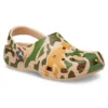 Classic Clog con stampa mimetica “Verde kaki”