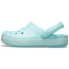 Classic Clog da spiaggia traslucido “Ice Blue”